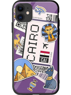 Θήκη Ticket To Cairo iPhone 11 Groove TPU (Tempered Glass και TPU)