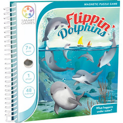 SmartGames Flippin Dolphins Επιτραπέζιο Παιχνίδι για Παιδιά 7+ Ετών για 1 Παίκτη
