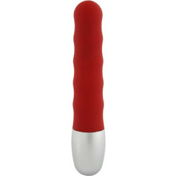 Seven Creations Discretion Ribbed Δονητής 11cm Κόκκινος