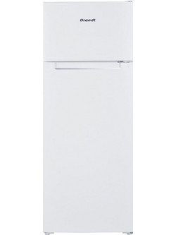 Brandt BFD4522SW Δίπορτο Ψυγείο 206lt Υ141.5xΠ55xΒ58cm Λευκό