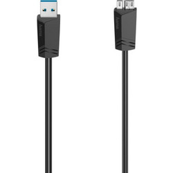Καλώδιο Hama USB-A male σε micro USB male - 1.5m