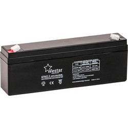 ΜΠΑΤΑΡΙΑ ΜΟΛΥΒΔΟΥ WESTAR 12V 2.3AH 1778X35X68