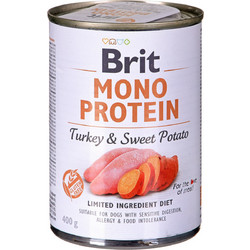Brit Mono Protein Adult with Turkey & Sweet Potato 400gr