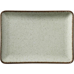 Πιατέλα Πορσελάνης Kutahya Mood P03 Πράσινο 30x22cm