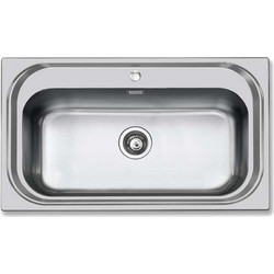 Foster 1000 Ένθετος Νεροχύτης Inox Σατινέ 1180150 86.5x50.5cm