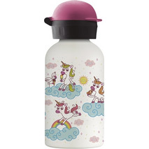 Laken Popicorns Παιδικό Μπουκάλι Θερμός Ανοξείδωτο BPA Free Λευκό 350ml