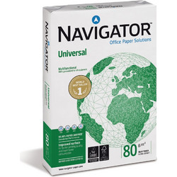 Επαγγελματικό Χαρτί Εκτύπωσης Navigator A4 80g/m 500 Φύλλα