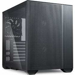 Lian Li O11 Air Mini Black Gaming Mini Tower Κουτί Υπολογιστή με Πλαϊνό Παράθυρο