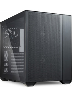 Lian Li O11 Air Mini Black Gaming Mini Tower Κουτί Υπολογιστή με Πλαϊνό Παράθυρο