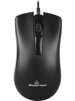 Powertech PT-808 Ενσύρματο Ποντίκι Black