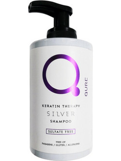 Qure Keratin Therapy Silver Σαμπουάν Κερατίνης για Προστασία Χρώματος & Φριζάρισμα 300ml