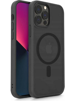 Tech-Protect Magmat MagSafe Back Cover Matte Black (iPhone 13 Pro)