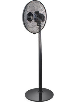ARGO Standy Evo Ανεμιστήρας Δαπέδου Ορθοστάτης 40cm 55W με Tηλεχειριστήριο Μαύρος