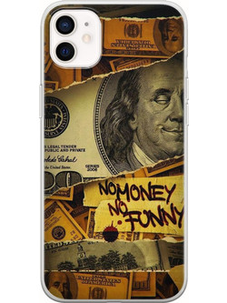 Θήκη No Money iPhone 12 mini Flexible TPU (Διάφανη Σιλικόνη)