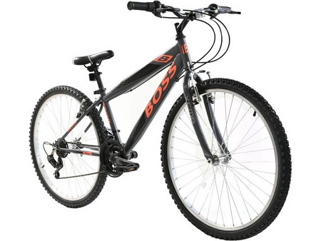 Boss Mountain Bike 26" με 21 Ταχύτητες Ανθρακί