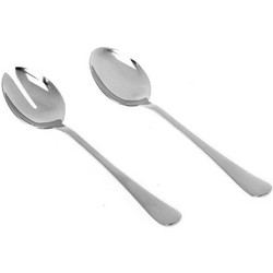 Κουτάλι Σερβιρίσματος Durable (Σετ 2Τμχ) 45.045.01 Silver Cryspo Trio Ανοξείδωτο Ατσάλι