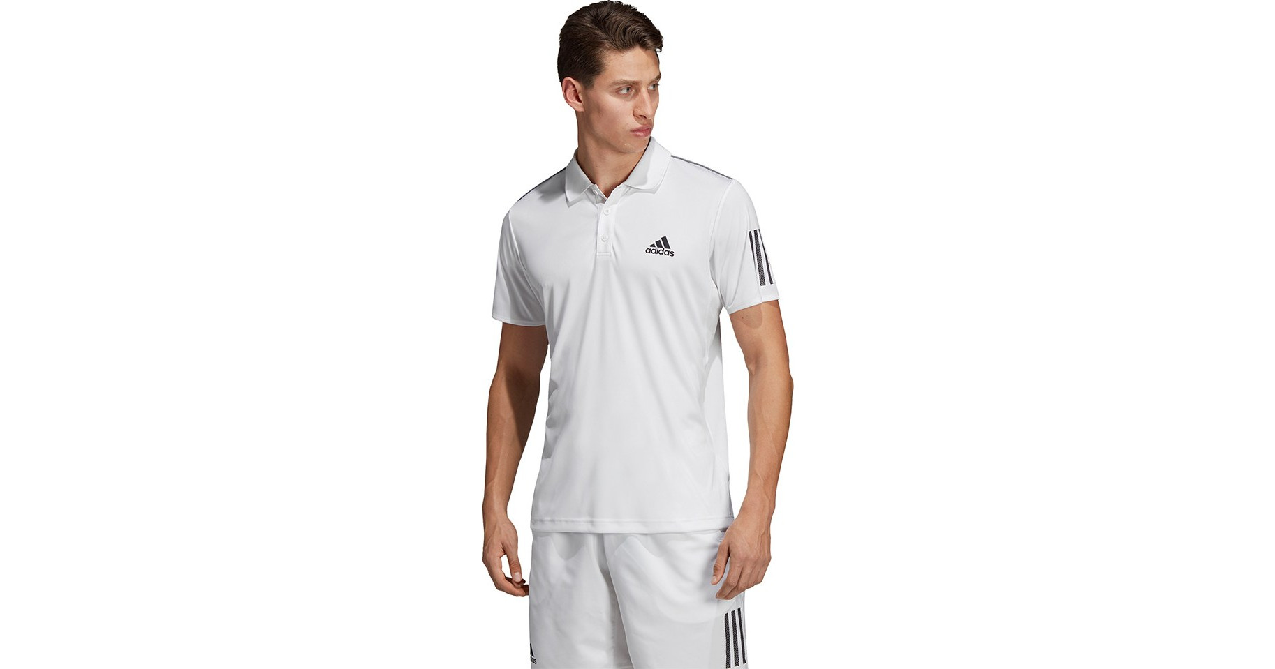 Adidas 3 Stripes Club Polo Shirt DU0849 BestPrice.gr