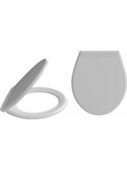 Soncera Κάλυμμα Λεκάνης Oskar Soft Close 42,6X36,3 εκ. Λευκό 140002072