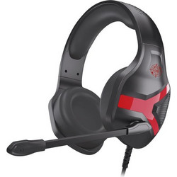 Zeroground Soji HD-1200G V2.0 Gaming Headset Over Ear Black Red