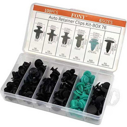 Σετ Συνδετήρες Αυτοκινήτου - 100pcs - 001900