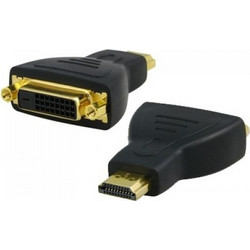 Αντάπτορας dvi f - Hdmi, no Brand, Μαύρο - 17101