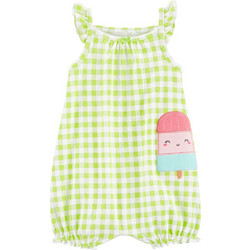 Carter's Φορμάκι Αμάνικο για Kορίτσι 1N593910 Green