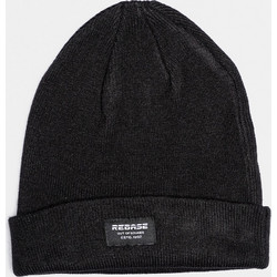 REBASE KNITTED BEANIE (RMHT-12 BLACK) (RMHT-12 BLACK)