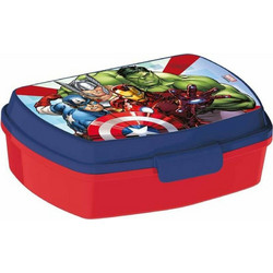 Stor Avengers Πλαστικό Παιδικό Δοχείο Φαγητού Πολύχρωμο