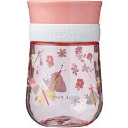 Mepal Εκπαιδευτικό Περιμετρικό Ποτηράκι Flowers & Butterflies 300ml