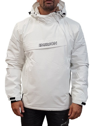 Emerson Ανδρικό Μπουφάν Χειμωνιάτικο Pullover Λευκό 222.EM10.63