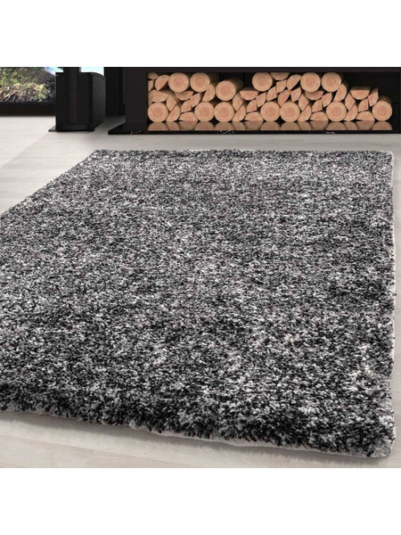 Χαλιά Κρεβατοκάμαρας (Σετ 3τμχ) Spitishop Lanudo 4500A Anthracite
