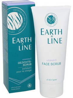 Earth Line Vitamin Face Αντιγηραντικό Ενυδατικό Scrub Προσώπου 100ml
