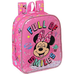 Safta Minnie Mouse Σχολική Τσάντα Πλάτης Νηπιαγωγείου Ροζ 612212232