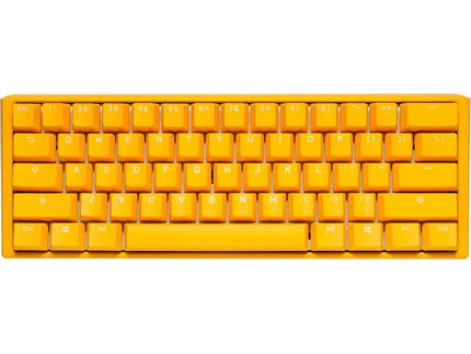 Ducky One 3 Mini Μηχανικό Gaming Πληκτρολόγιο 60% με Cherry MX Red Διακόπτες Yellow