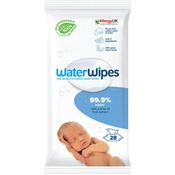 Water Wipes Bio Μωρομάντηλα με 99,9% Νερό 28τμχ