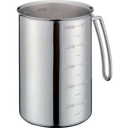 Μεζούρα με Λαβή 0911802810 1Lt Inox Kuchenprofi Ανοξείδωτο Ατσάλι