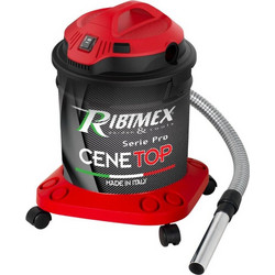 Ribimex Cenetop PRCEN012 Σκούπα Ζεστής Στάχτης 1200W με Κάδο 18lt