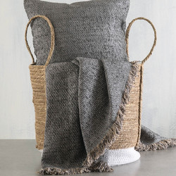 Rythmos Ριχτάρι Τριθέσιου Καναπέ 180x280 Rowen Grey
