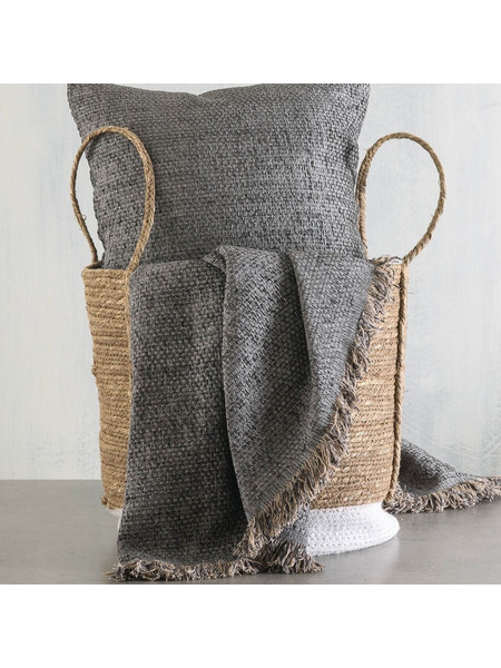 Rythmos Ριχτάρι Τριθέσιου Καναπέ 180x280 Rowen Grey