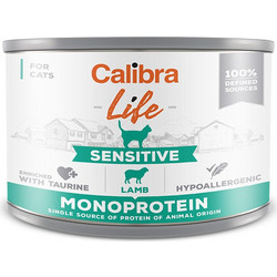 Calibra Life Cat Adult Sensitive with Lamb 200gr