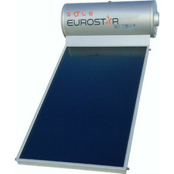 Sole Eurostar Ηλιακός Θερμοσίφωνας 120lt 2m² Inox Διπλής Ενέργειας