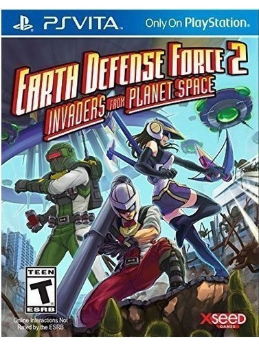 Earth Defence Force 2 Invaders From Planet Space PS Vita