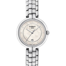Tissot T-Lady Γυναικείο Ρολόι με Ασημί Μεταλλικό Μπρασελέ T094.210.11.116.01