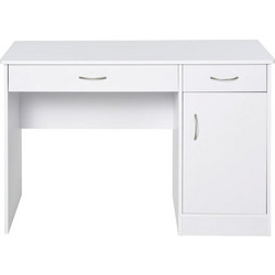 HOMCOM Γραφείο Ξύλινο 111x48x75.8cm 836-267WT