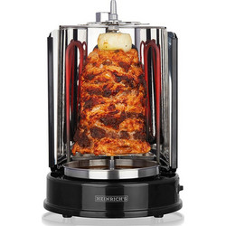 Heinrich's HDG 8687 Ηλεκτρική Ψησταριά Σχάρας 1400W