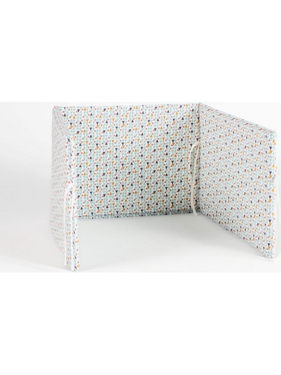 Linea Πάντα Λίκνου Triangles Λευκό 33x130cm