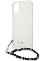 cover guess iphone 12 pro max con laccio da collo black