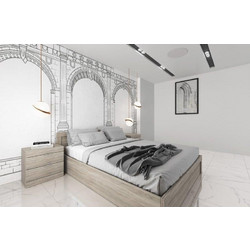 Artekko Supdiu Κρεβάτι 160x200 με Μηχανισμό με 2 Κομοδίνα (50x35x51)cm Σετ/3 Ξύλινο 850-0027
