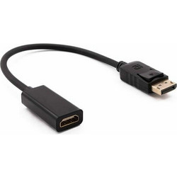 Αντάπτορας DisplayPort σε HDMI Nilox NXADAP02 Μαύρο