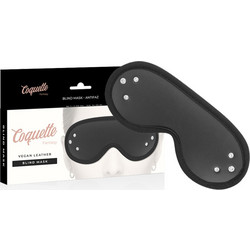COQUETTE CHIC DESIRE - FANTASY VEGAN LEATHER BLIND MASK WITH NEOPRENE LINING